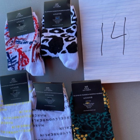 Assorted Patterned Socks Set - Picture 1 of 6